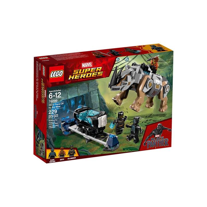 Lego Black Panther Marvel Super Heroes 76099 Rhino Face-Off by the Mine