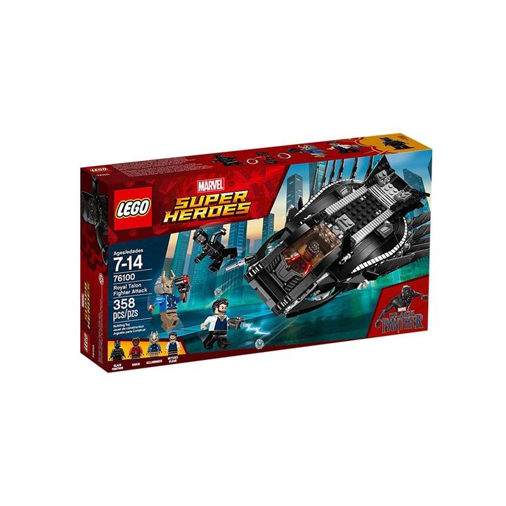 Lego Black Panther Marvel Super Heroes 76100 Royal Talon Fighter Attack