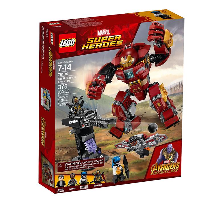 Lego Marvel Super Heroes 76104 The Hulkbuster Smash-Up