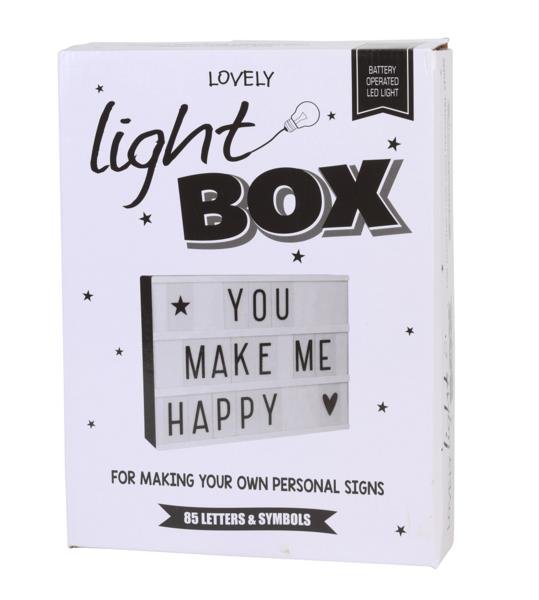 Letter Light Box