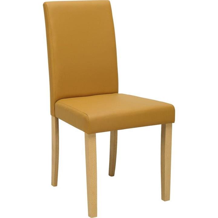 Lenore Dining Chair | Oak + Caramel