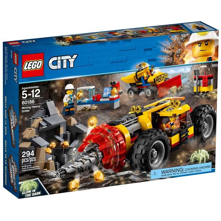 LEGO City Mining Heavy Driller 60186