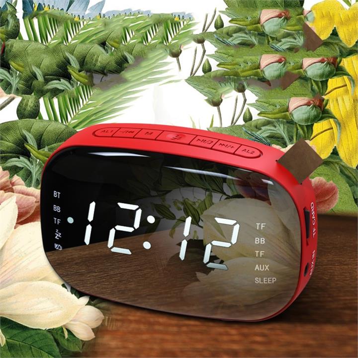 LED FM Radio Digital Alarm Clock with Sleep Timer Snooze Fuction Compact Digital Modern Design Table Clock