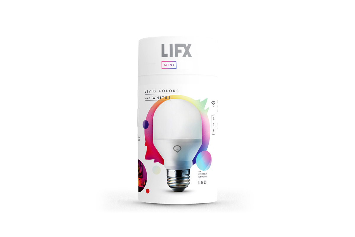 LIFX Mini Colour A19 LED Smart Light - Edison Screw E27