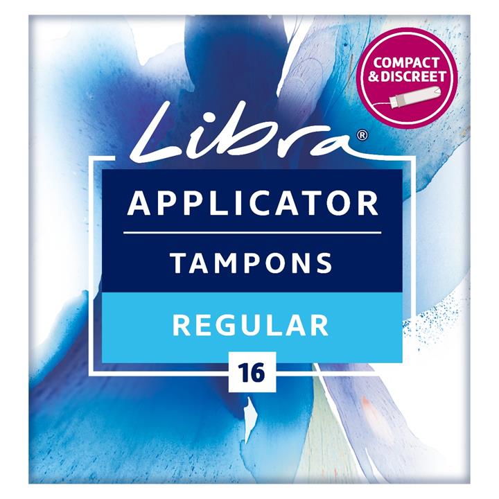 Libra Applicator Tampons Regular X 16