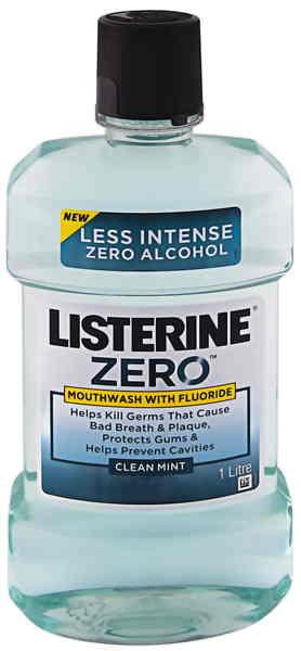 Listerine Zero Mouthwash 1 Litre