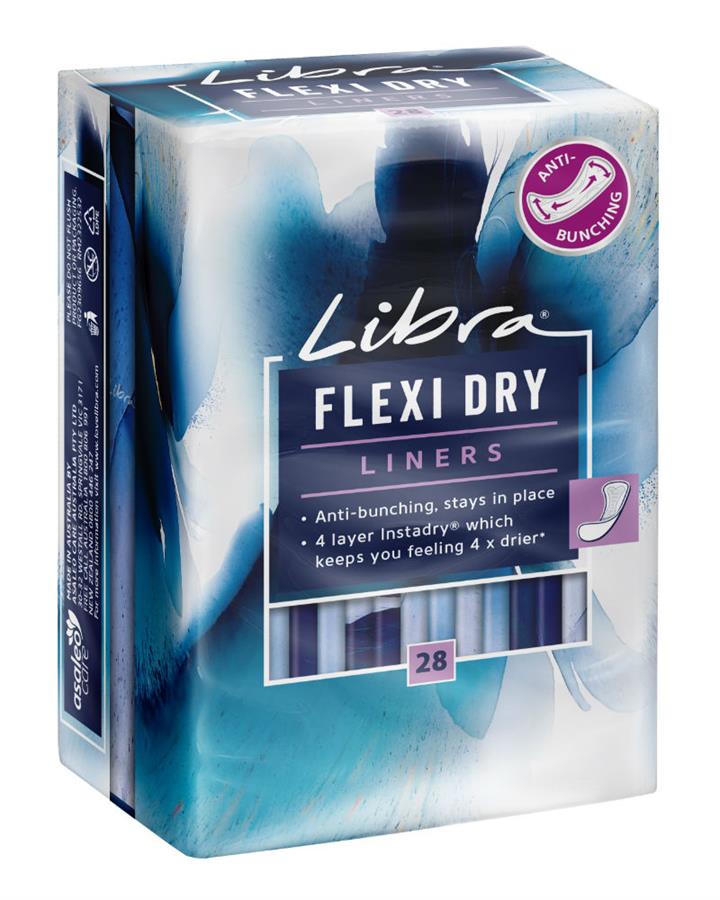 Libra Flexi Dry Liners X 28