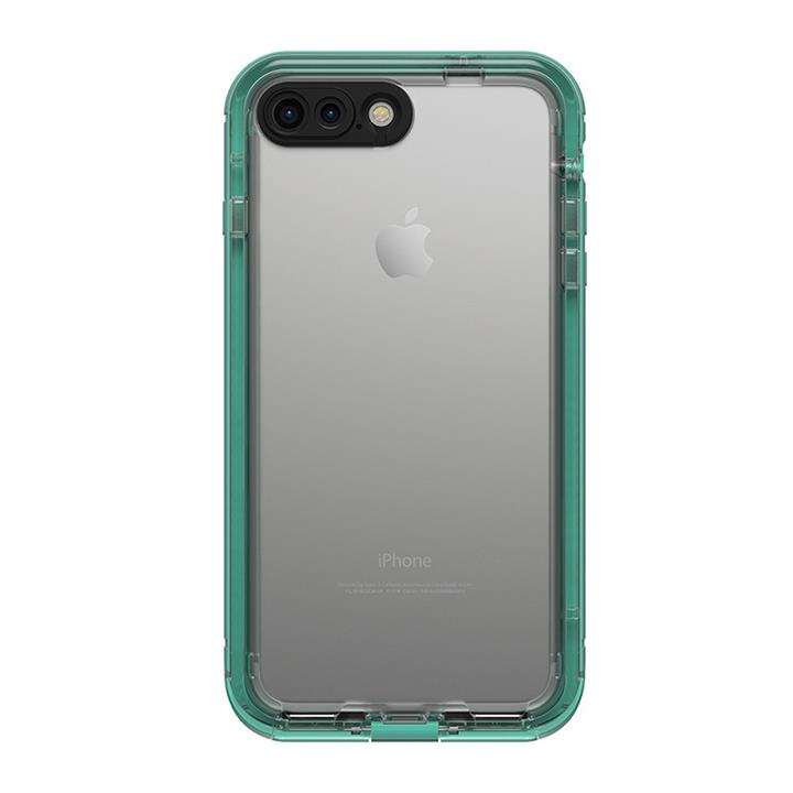 Lifeproof Nuud Case with Alpha Glass suits iPhone 7 Plus - Teal/Clear