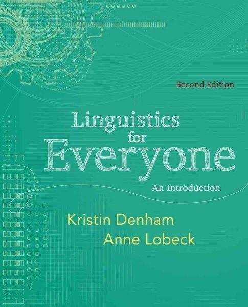 Linguistics for Everyone