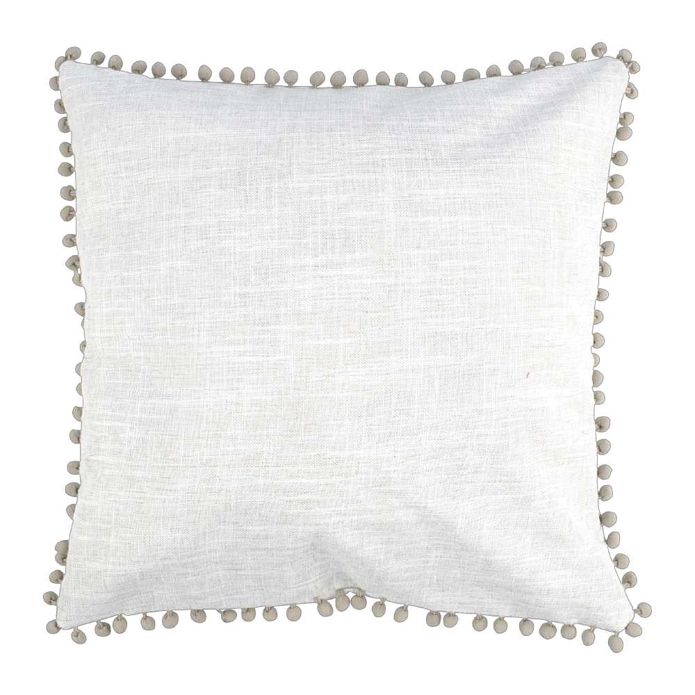 Living Space Toby Pom Pom Cushion