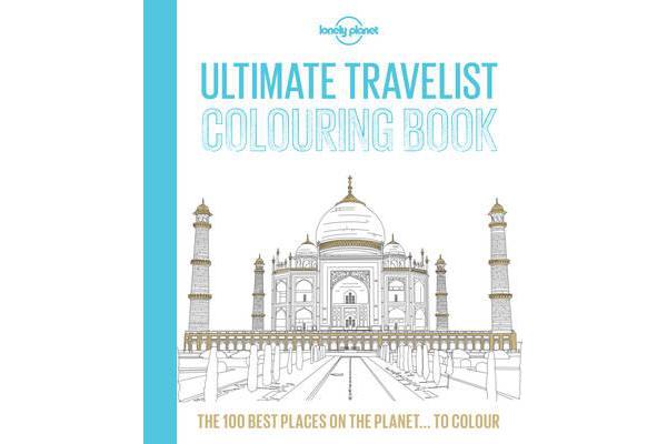 Lonely Planet Ultimate Travelist Colouring Book