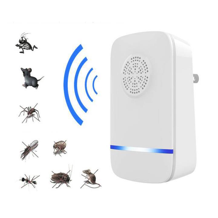 Loskii PR-892 Multi-use Ultrasonic Pest Repeller Electronic Pest Control Repel Mouse Bed Bugs Mosquitoes Roaches Killer Non-toxic Eco-Friendly Human &