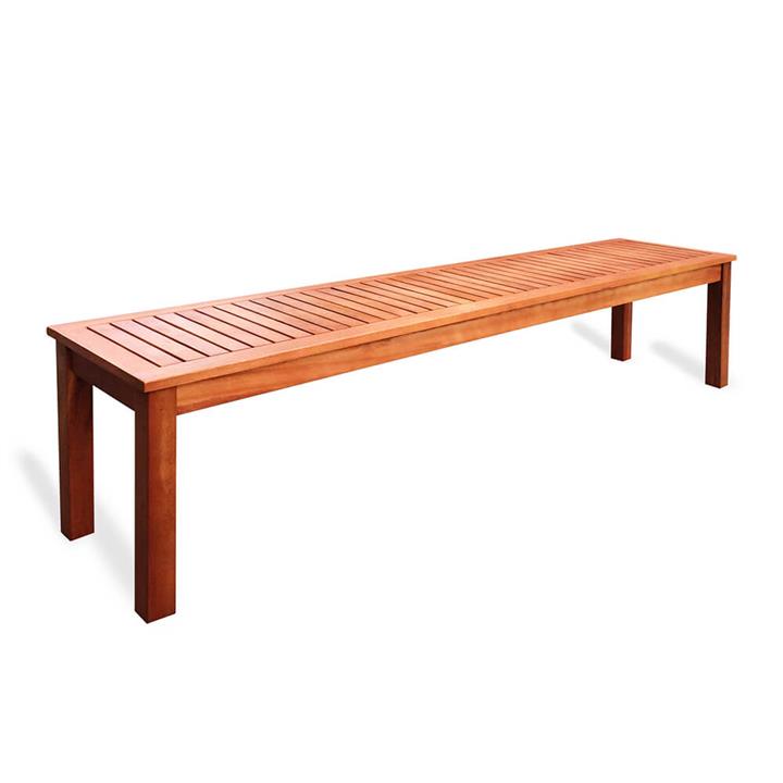 Luxo Fraser FSC Eucalyptus Hardwood Timber Outdoor Bench