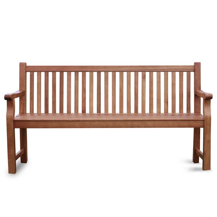 Luxo Melville FSC Eucalyptus Timber Outdoor Bench - 3 Seater