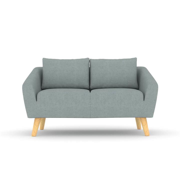 Luxo Tvorup 2 Seater Scandinavian Sofa - Ash Grey