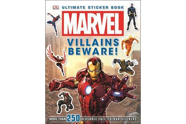 Marvel Villains Beware Ultimate Sticker Book!