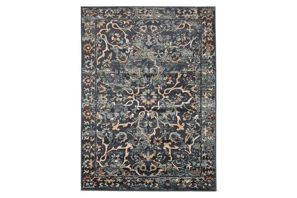 Mayfair Stem Navy Rug 290X200cm