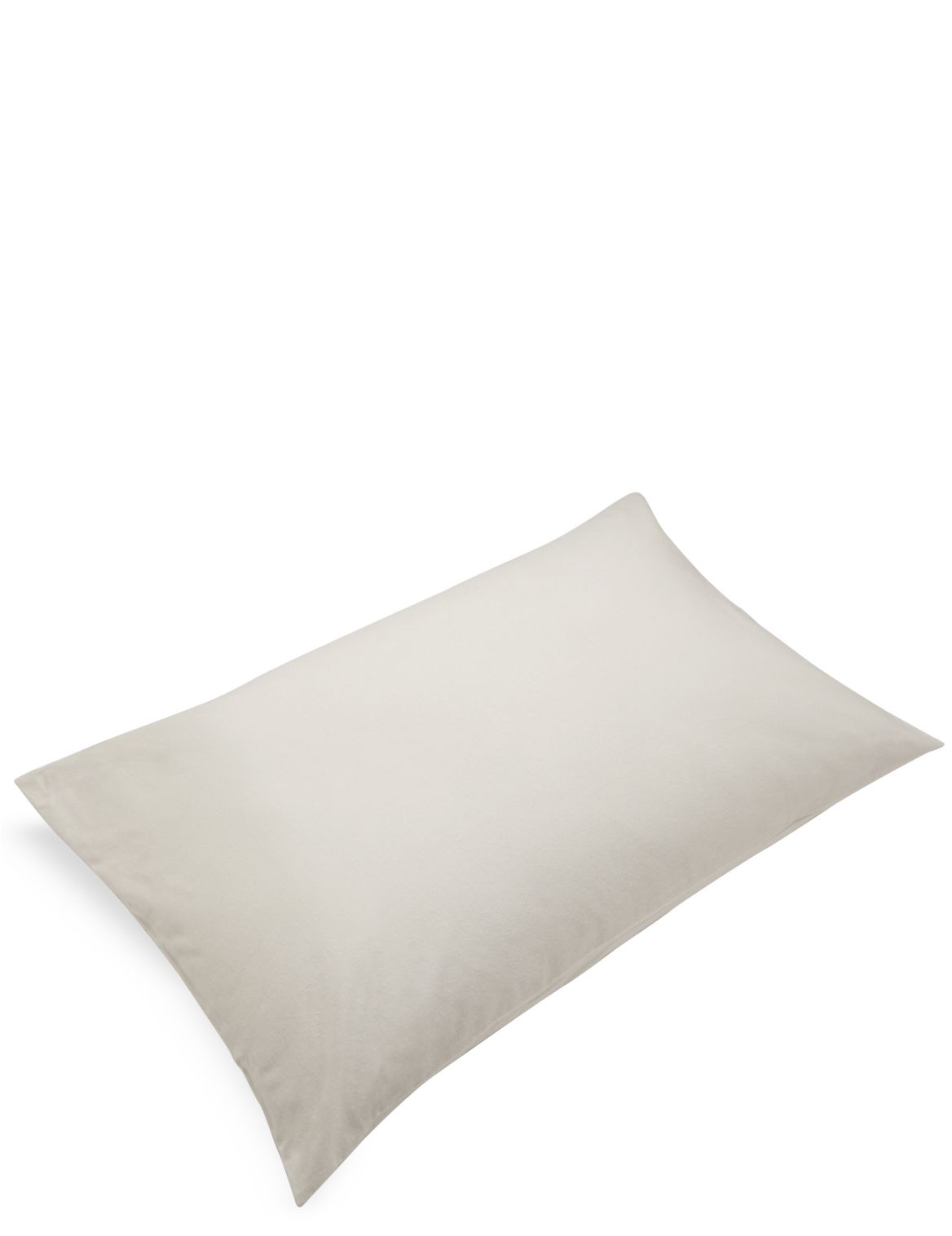 Marks & Spencer 2 Brushed Housewife Pillowcases - Cream - 1SIZE