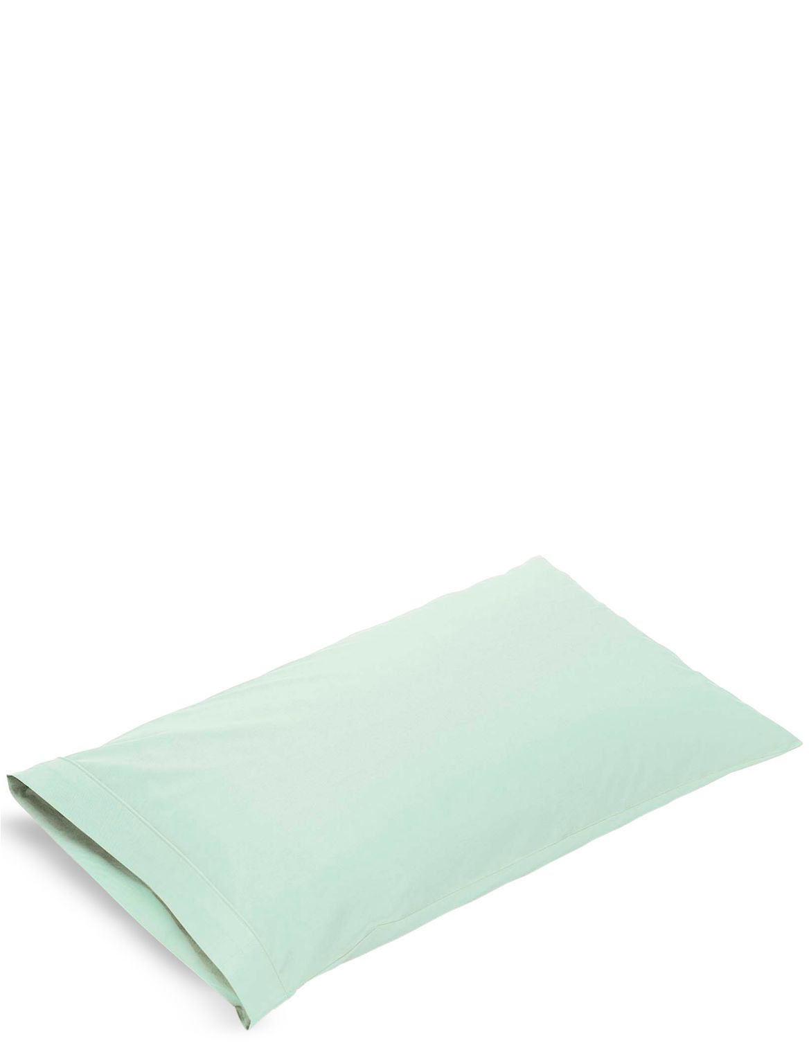 Marks & Spencer Pure Egyptian Cotton 230 Thread Count Housewife Pillowcase with StayNEW - Green - 1SIZE