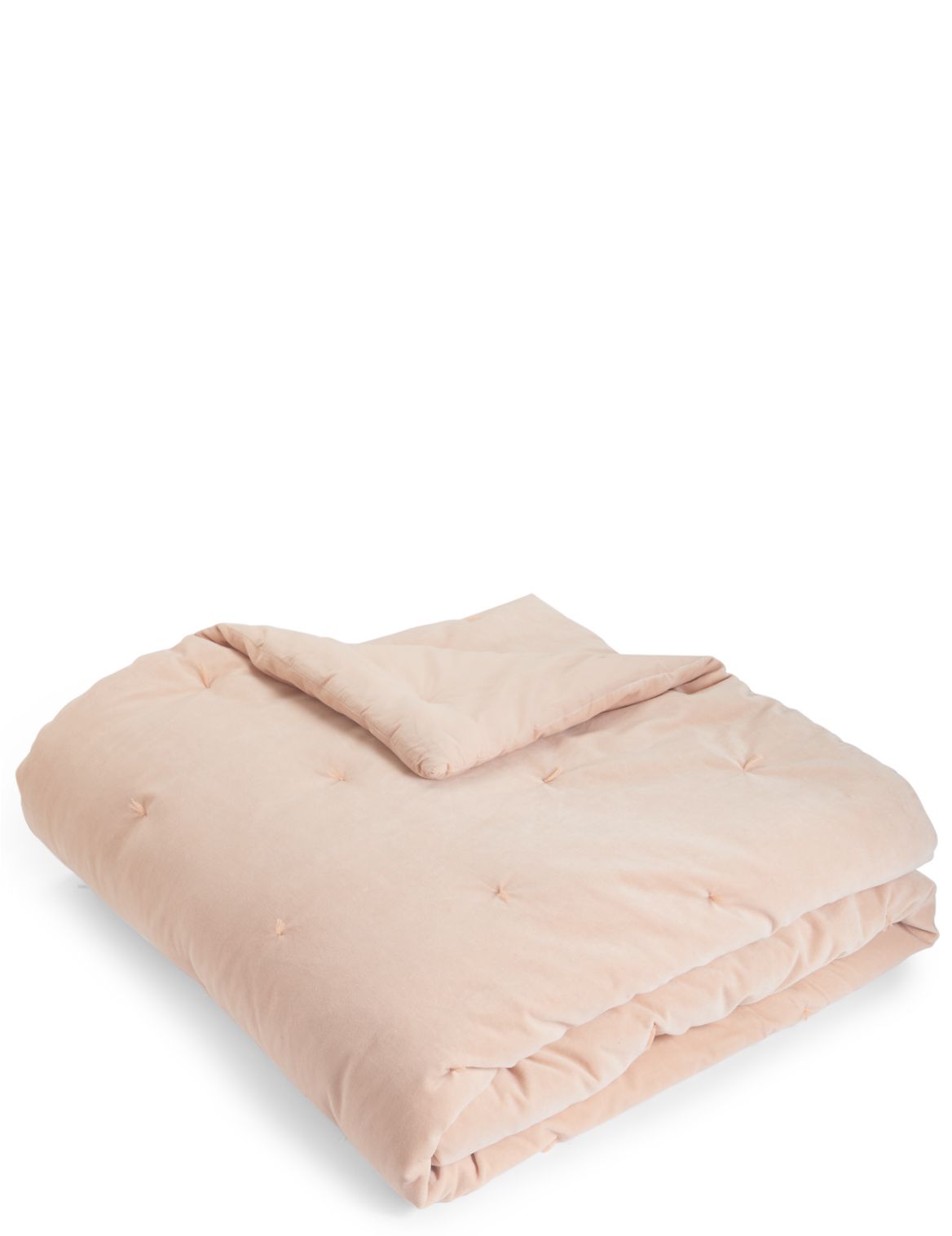 Marks & Spencer Velvet Tufted Throw - Pink - 1SIZE