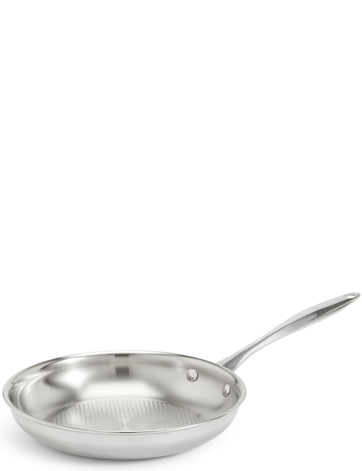 Marks & Spencer Chef Tri Ply 20cm Textured Fry Pan - Silver - 1SIZE