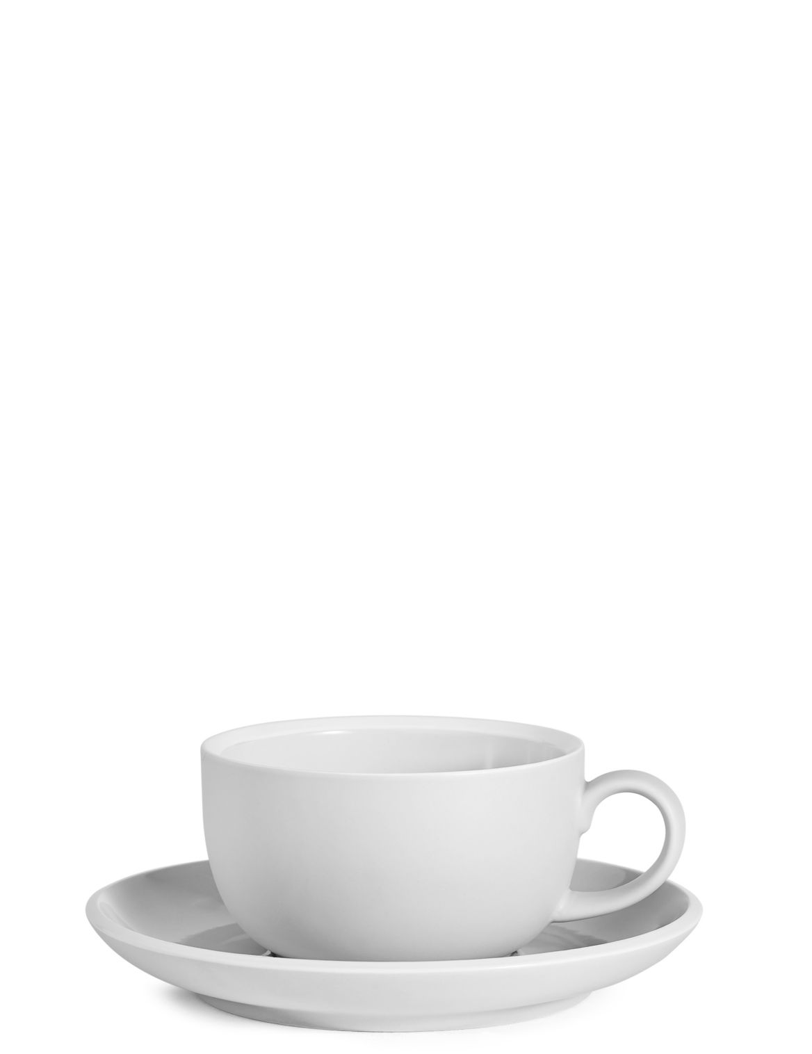 Marks & Spencer Oslo Cup & Saucer - Grey - 1SIZE