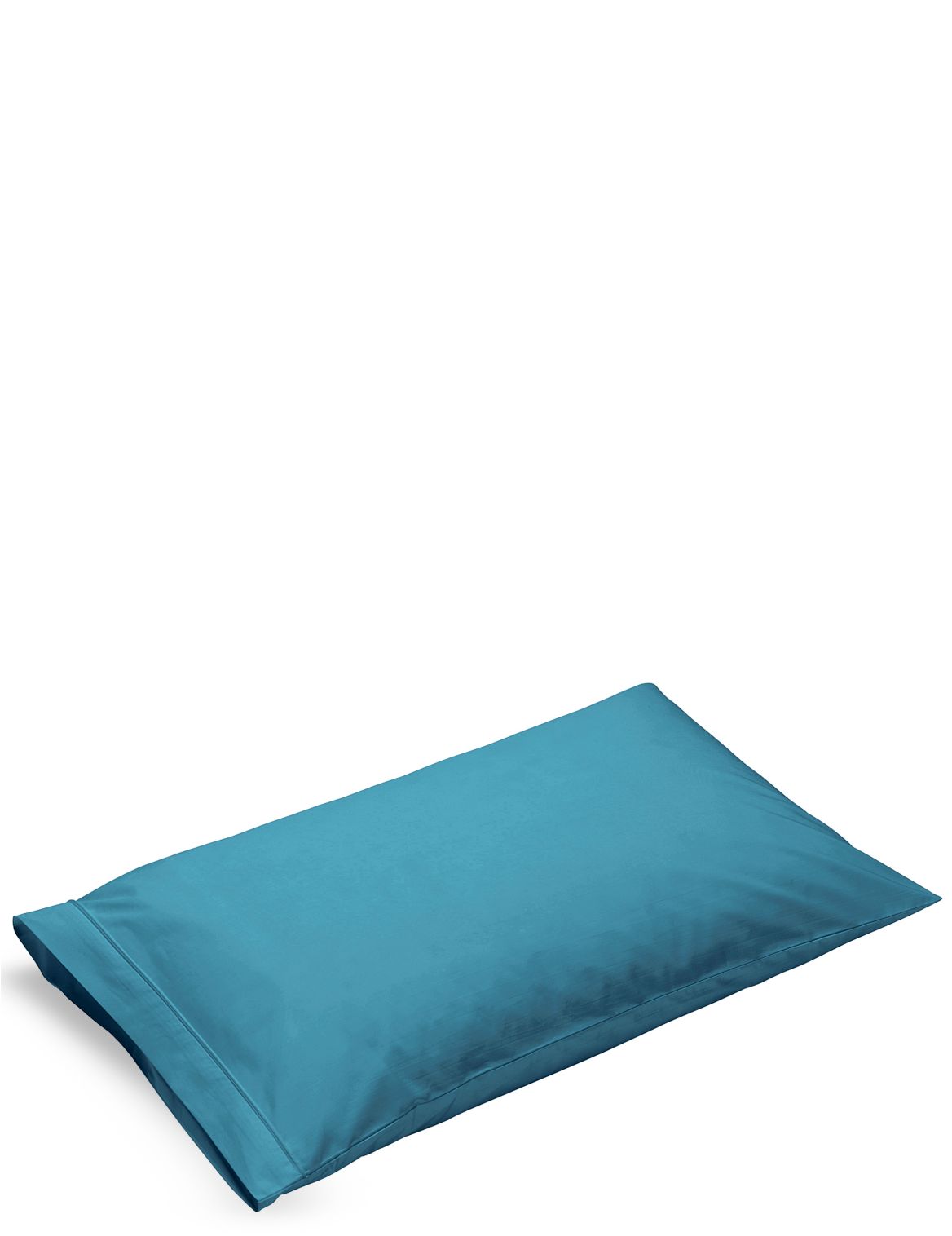 Marks & Spencer Pure Egyptian Cotton 230 Thread Count Housewife Pillowcase with StayNEW - Green - 1SIZE