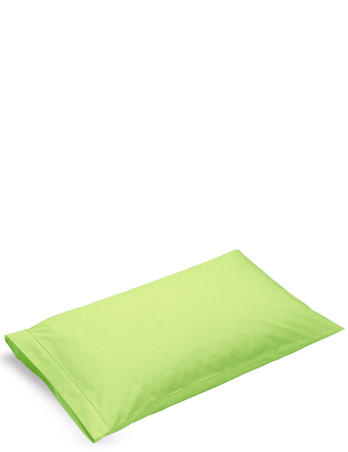 Marks & Spencer Pure Egyptian Cotton 230 Thread Count Housewife Pillowcase with StayNEW - Yellow - 1SIZE