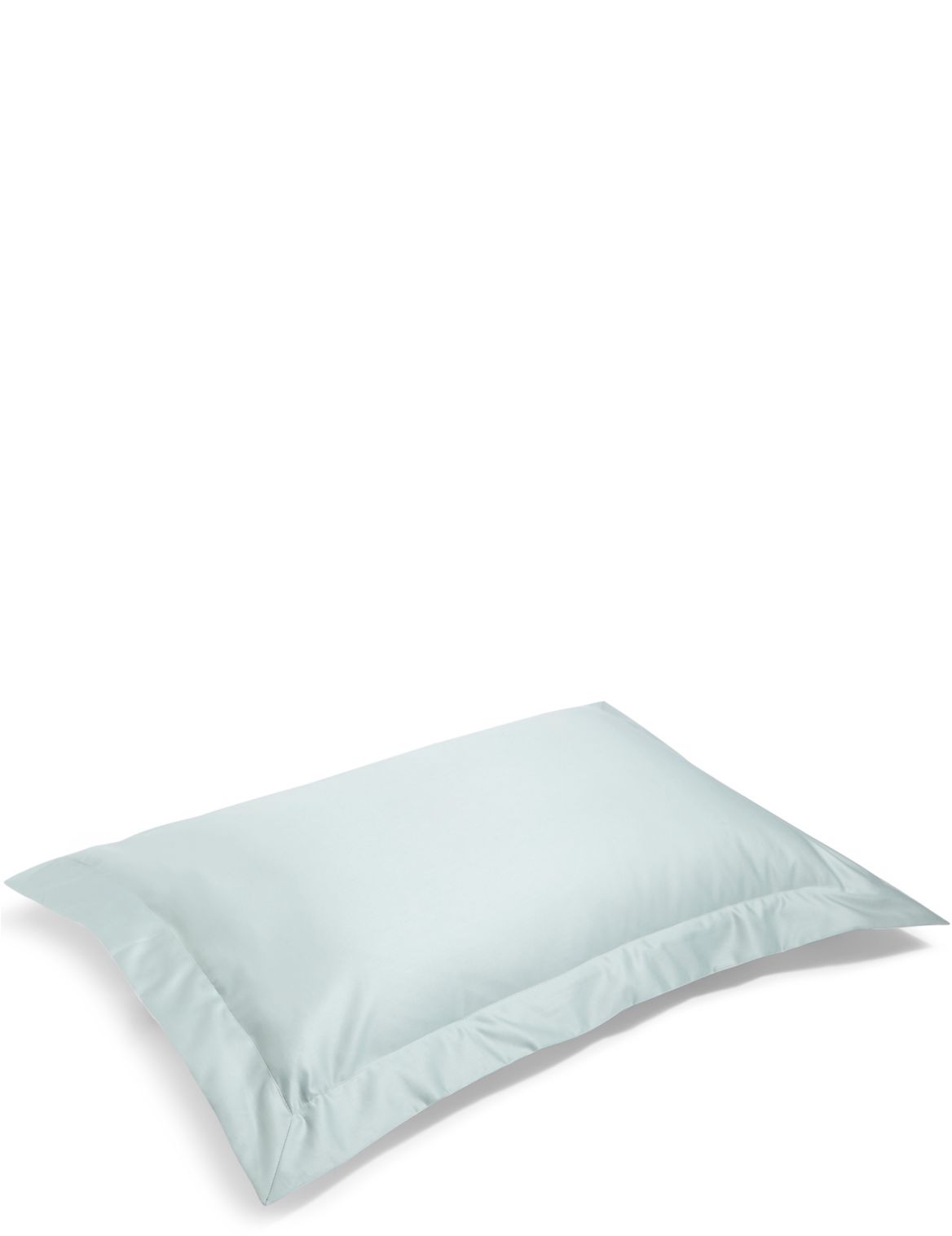 Marks & Spencer Egyptian Cotton 400 Thread Count Sateen Oxford Pillowcase - Green - 1SIZE