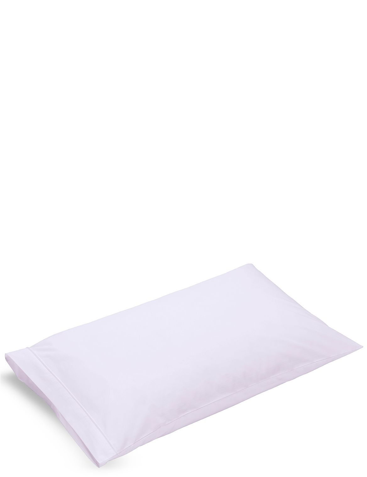 Marks & Spencer Pure Egyptian Cotton 230 Thread Count Housewife Pillowcase with StayNEW - Violet - 1SIZE