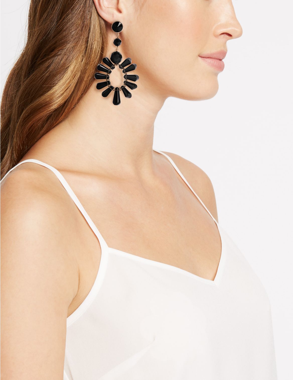 Marks & Spencer Spike Earrings - Black - 1SIZE