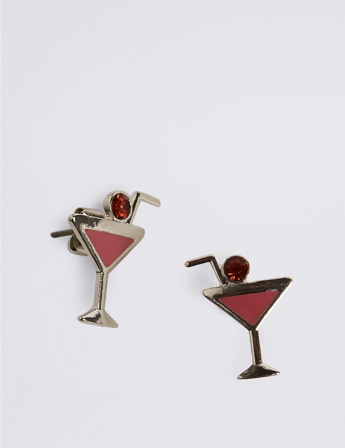 Marks & Spencer Cocktail Stud Earrings - Pink - 1SIZE