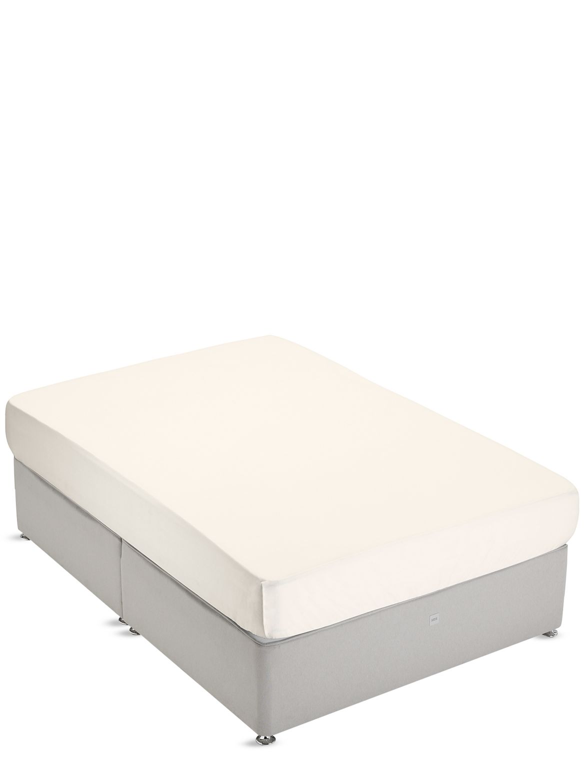 Marks & Spencer Non-Iron Pure Egyptian Cotton Deep Fitted Sheet - Cream - SGL