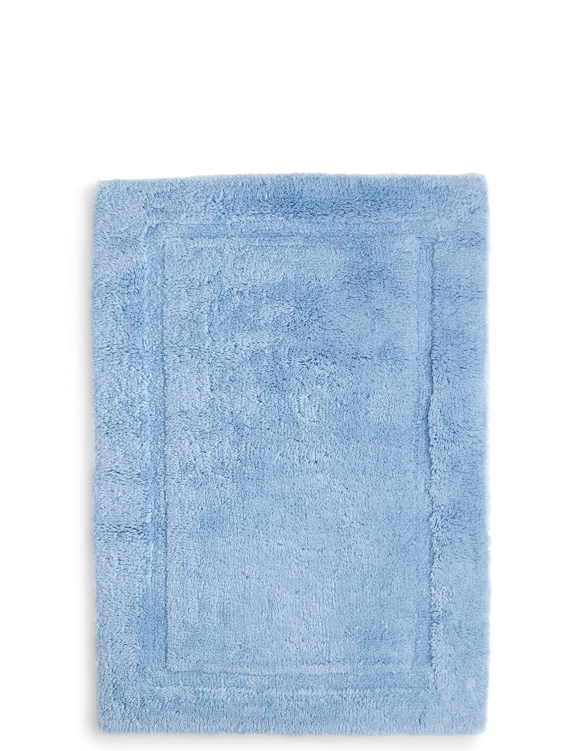 Marks & Spencer Pure Egyptian Cotton Bath & Pedestal Mats - Blue - MAT