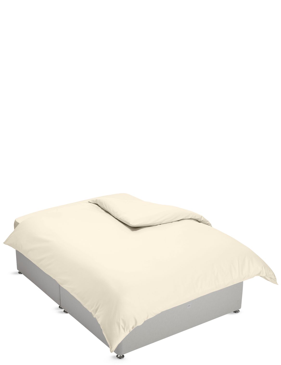 Marks & Spencer Stay Cool Cotton & Tencel® Blend Duvet Cover - Cream - SGL