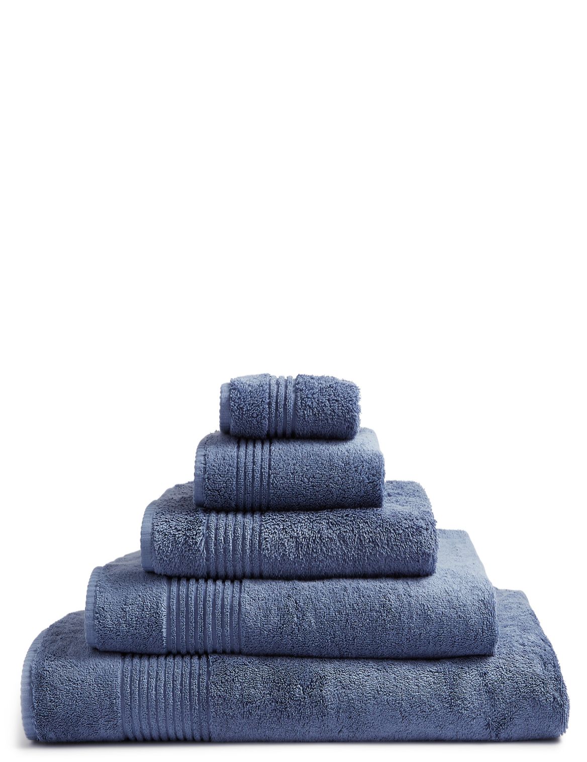 Marks & Spencer Luxury Egyptian Cotton Towel - Blue - HAND