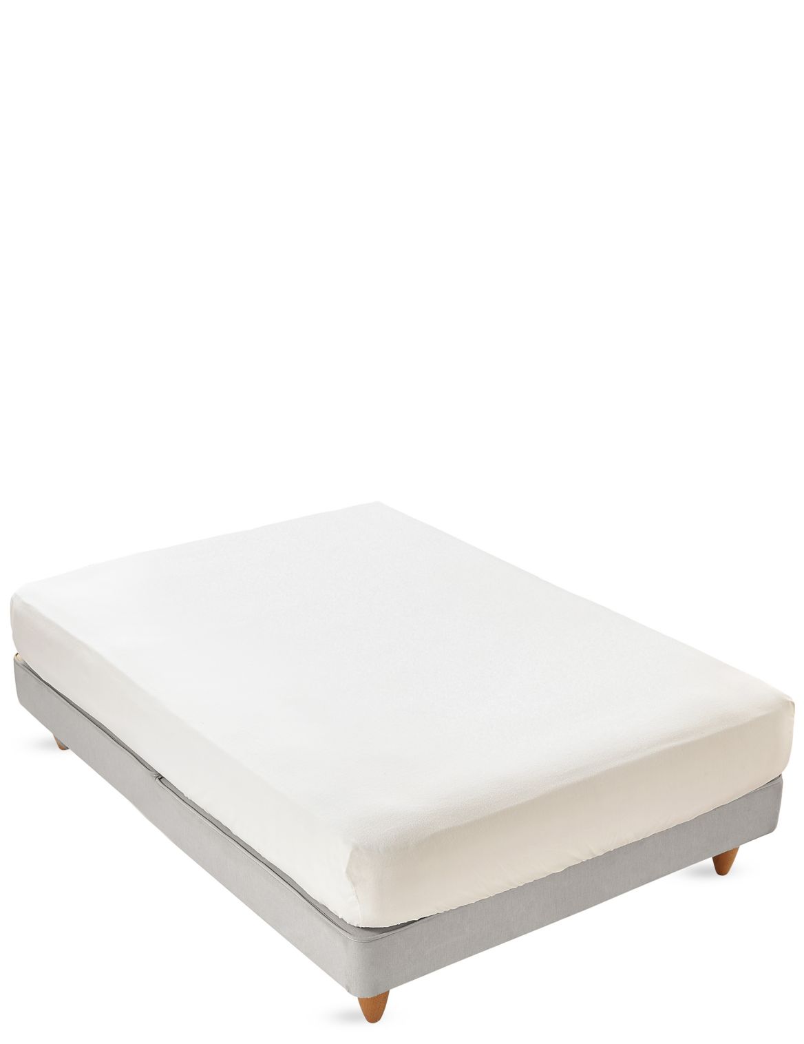 Marks & Spencer Brushed Deeper Fitted Sheet - Cream - DBL