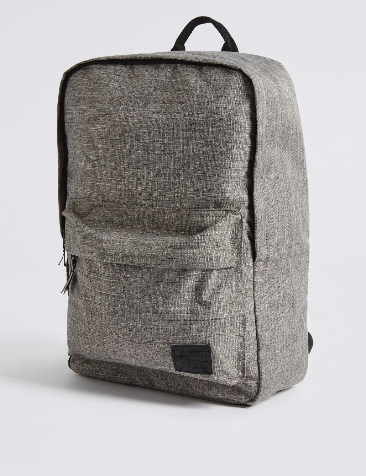 Marks & Spencer Kids' Textured Backpack - Grey - 1SIZE