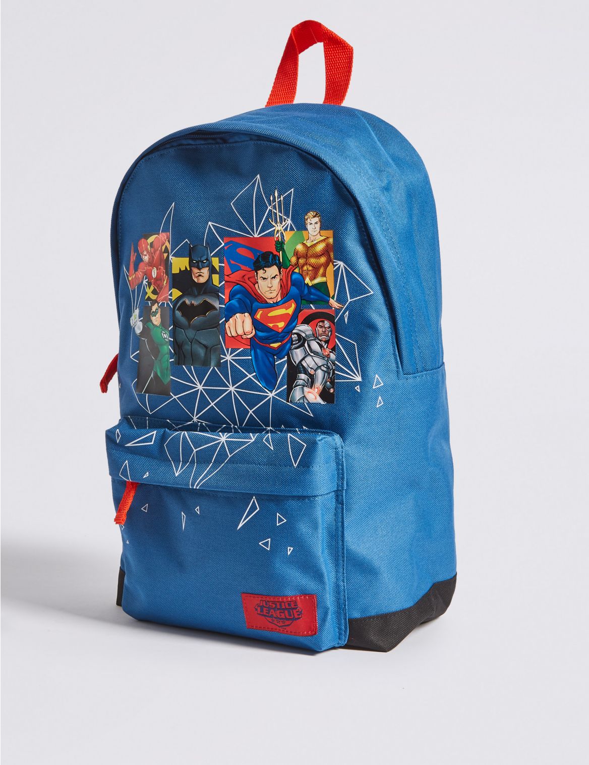 Marks & Spencer Kids Justice League Backpack - Blue - 1SIZE