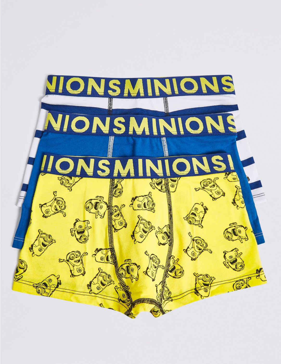 Marks & Spencer Despicable Me Minion Trunks (3-16 Years) - Yellow - 3-4 Y