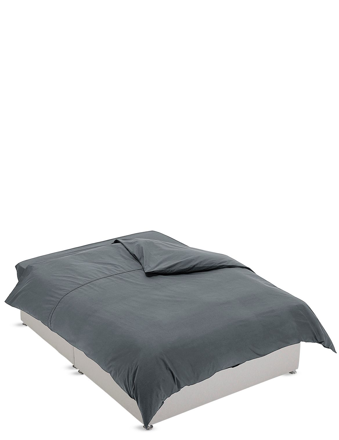 Marks & Spencer Non-Iron Pure Egyptian Cotton Duvet Cover - Black - SGL