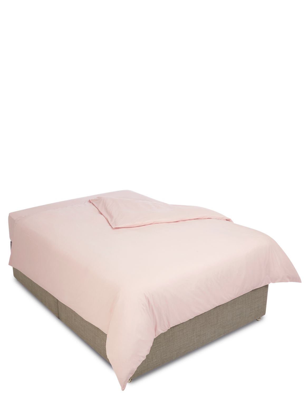 Marks & Spencer Stay Cool Cotton & Tencel® Blend Duvet Cover - Pink - SGL