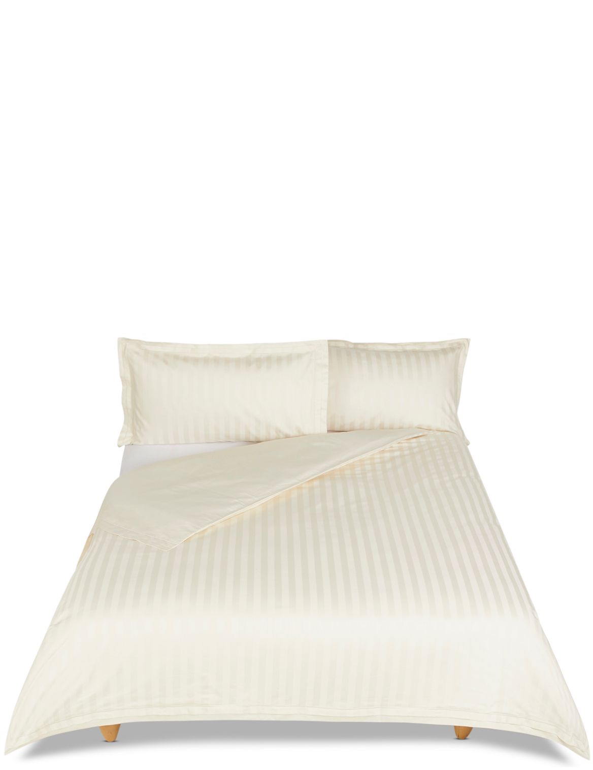 Marks & Spencer Double Cuff Bedding Set - Cream - DBL