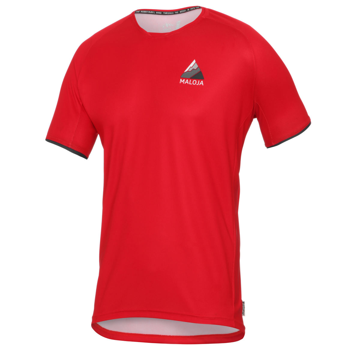 Maloja TaubenseeM.Multi1/2 Short Sleeve Jersey - L Red Poppy