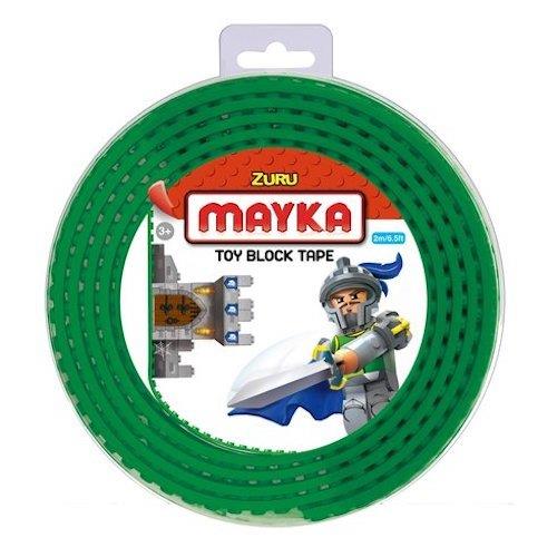 MAYKA Block Tape Dark Green â 4 Stud Roll 2m