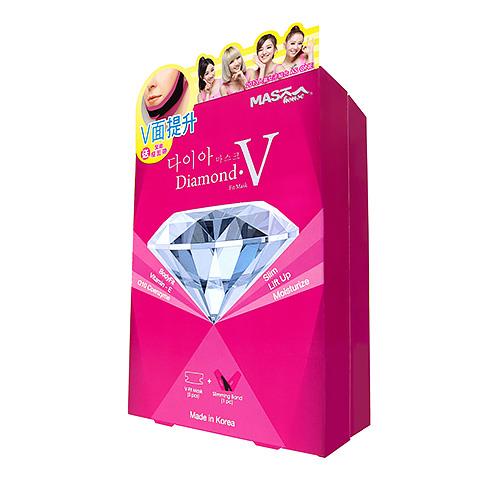 Mask House Slimming Series Diamond V Fit Mask 1box, 6pcs