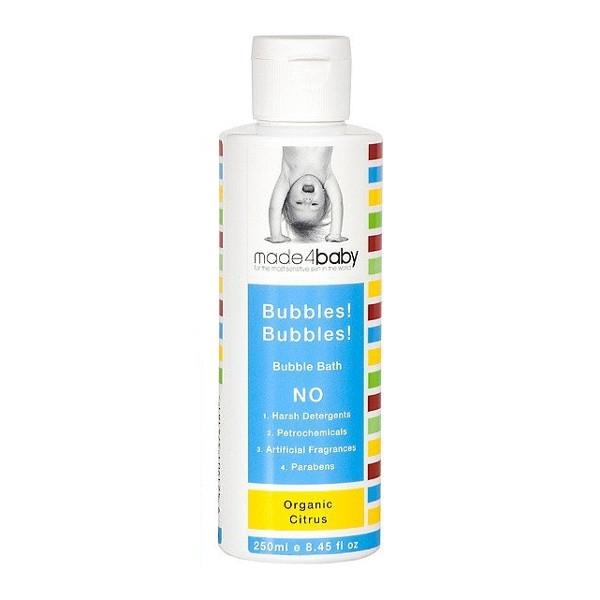 made4baby Bubbles! Bubbles! Bubble Bath Organic Citrus - 250ml