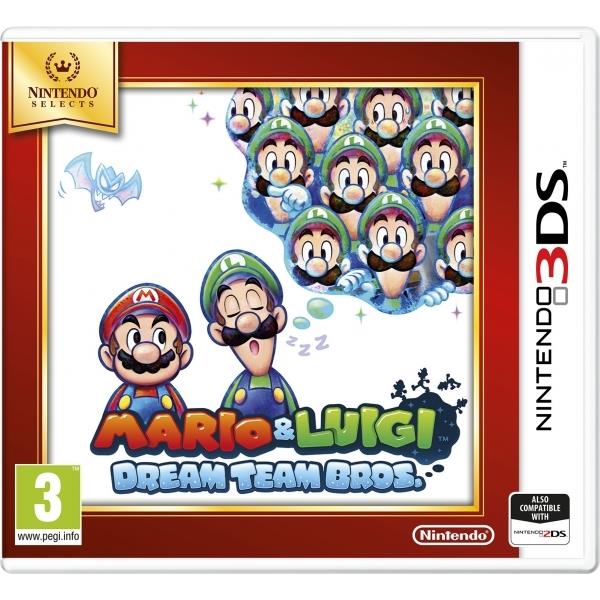 Mario & Luigi Dream Team Game 3DS (selects)