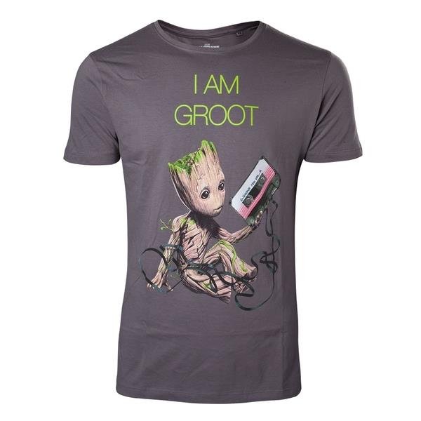 Marvel Comics Guardians Of The Galaxy Vol. 2 Men's Large I Am Groot T-