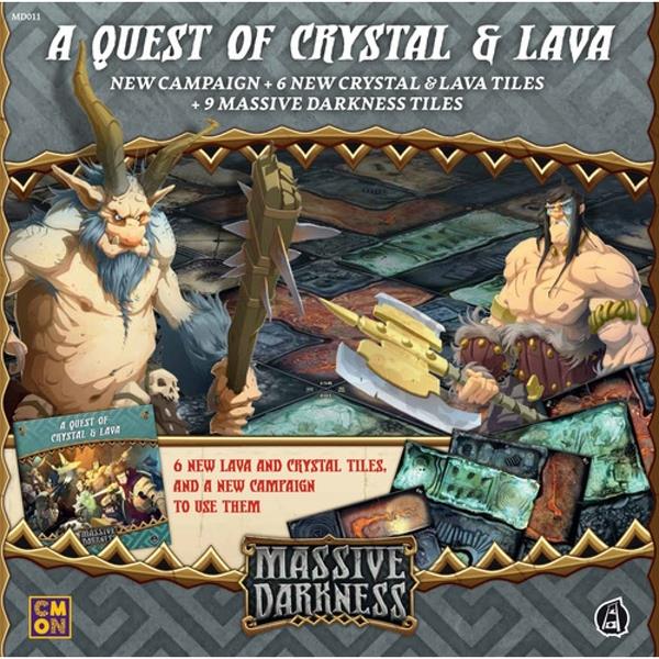 Massive Darkness: A Quest Of Crystal & Lava Expansion